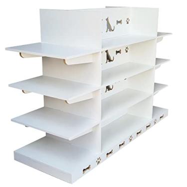 Imagem de Expositor Comercial Gôndola central Pet shop aviário agropecuária - Apollo