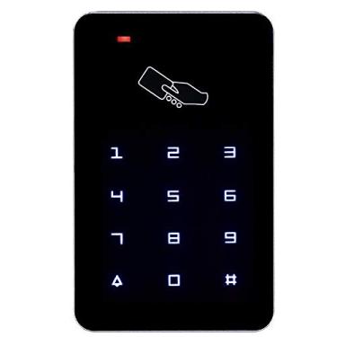 Imagem de BSTUOKEY Controlador de acesso independente 125 kHz teclado com controle de acesso RFID, painel digital, tela sensível ao toque, leitor de cartão e sistema de bloqueio de porta (controle de acesso)