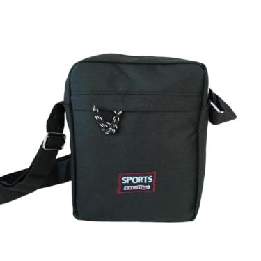 Imagem de Bolsa Tiracolo Transversal Shoulder Bag Sport Unissex (Preto)