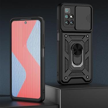 Imagem de Capa à prova de choque para Redmi 10 Note 11 Pro Plus 10T 10S Capa de suporte de telefone para Xiaomi POCO X5 Pro 5G 12T M3 M4 Pro F3 X3, preta, para Xiaomi Note11ProPlus 5G