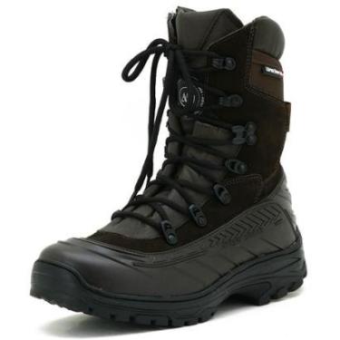Imagem de Bota Coturno Couro  Tático Macio Conforto  Nobuck-Masculino