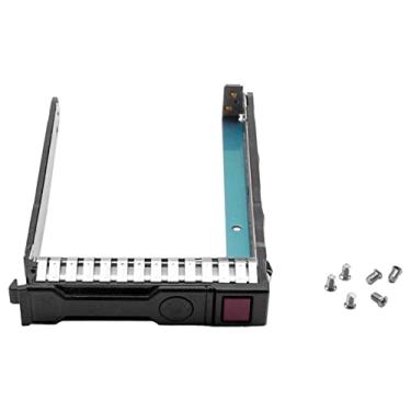 Imagem de Suporte de bandeja HDD SFF SAS NVMe SSD de 6,3 cm para HP DL160 DL360 DL380E DL380P G8 G9 G10 Server 651687-001 (com parafusos)
