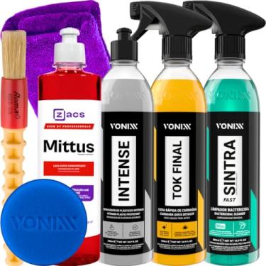 Imagem de Kit Shampoo Mittus Cera Tok Final Sintra Fast Intense Vonixx