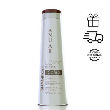 Imagem de Shampoo Detox Safira 300ml Bb Express - Sem Sal - Uso Diário - Anuar C