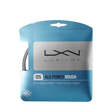 Imagem de Luxilon Corda de tênis ALU Power Rough 125 - conjunto, cinza