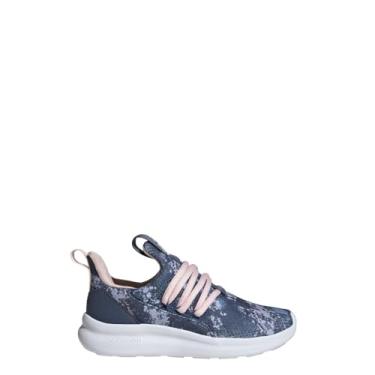 Imagem de adidas Tênis de corrida unissex infantil Lite Racer Adapt 7.0 Lifestyle (criança grande), Tinta Preloved/Sandy Pink/Black, 20