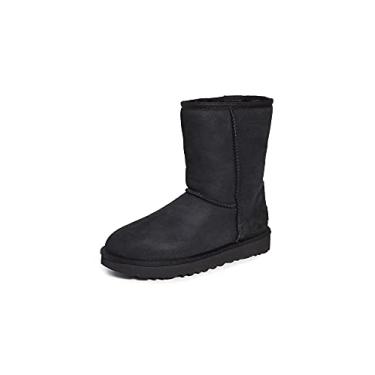 Imagem de UGG Women's Classic Short II Winter Boot, Black, 6 B US