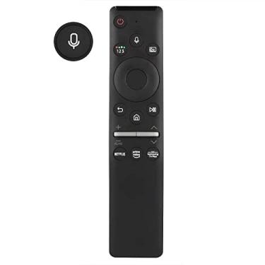 Imagem de Controle remoto de voz 2 em 1 BN59-01330A BN59-01329A para Samsung QLED 8K UHD TV UN55TU850DFXZA UN55TU8200FXZA UN65TU8200 UN85TU8000FXZA QN75Q80TAFXZA Controlador de substituição
