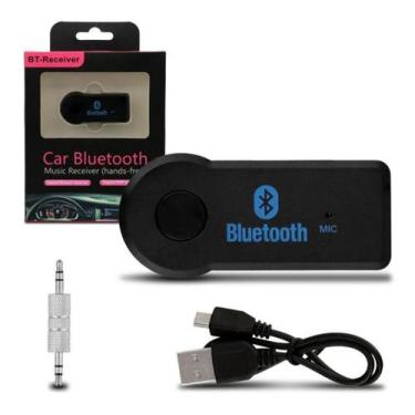 Imagem de Receptor Bluetooth Com Microfone Barato Usb Musica P2 kabu - Alex Impo