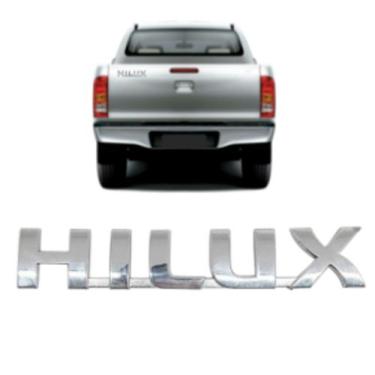 Imagem de Emblema (hilux) toyota hilux 05/15 cromado (letreiro grande) - MARCON