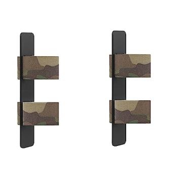 Imagem de Suporte elástico para torniquete tático com tiras de torniquete, tamanho universal, serve para todos os torniquetes de combate, ferramentas manuais, suporte de 2 peças (camuflagem)