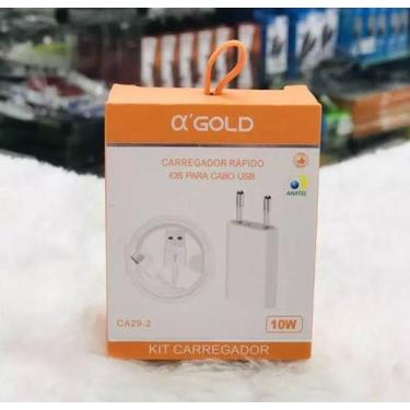 Imagem de Carregador rápido iOS USB a'gold - Agold