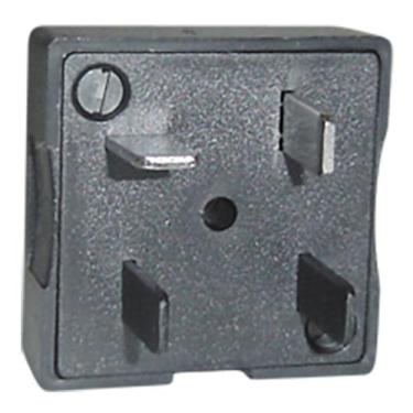 Imagem de Plug Telefone Pino Macho Padrao 2T/ PL Preto - BITS