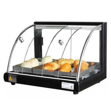 Imagem de A3SS - Estufa Alfa para salgados 3 bandejas Self Service Preta - 127V 