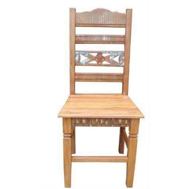Imagem de Cadeira Rústica Fiori Em Madeira De Demolição - Cód 1378 - Barrocarte