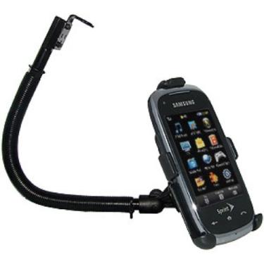 Imagem de Amzer Suporte de carro pescoço de ganso de aço de 38 cm para Samsung Instinct HD SPH-M850 - Preto