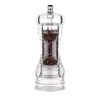 Imagem de Moedor De Pimenta Do Reino Sal Porta Condimento Cozinha Luxo - Facilit