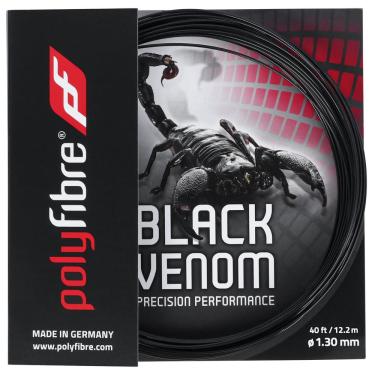 Imagem de Corda Polyfibre Black Venom 16L 1.30mm Preta - Set Individual