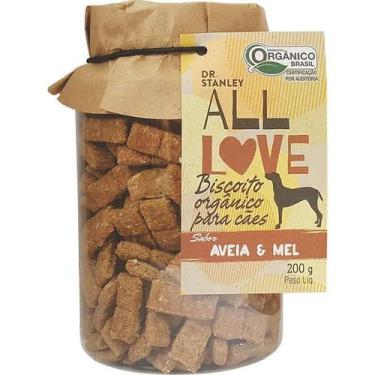 Imagem de ALL LOVE - Biscoito Orgânico para Cães Aveia e Mel - 200g - Dr. Stanle