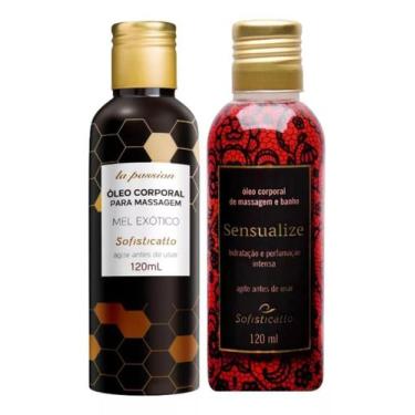 Imagem de Kit Óleo de Massagem Corporal - Desfrute a intimidade - Sofisticatto