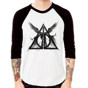 Imagem de Camiseta Raglan The Tale of the Three Brothers Manga 3/4 - Foca na Mod