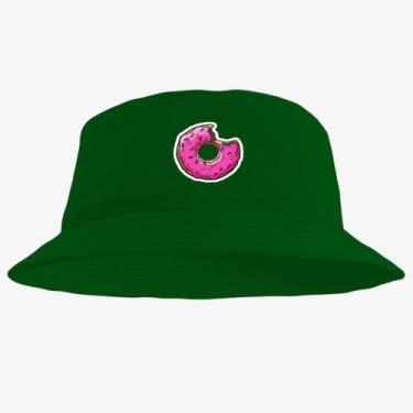 Imagem de Chapéu Bucket Hat Estampado Bolacha - MP Moda Masculina, Único, Verde 