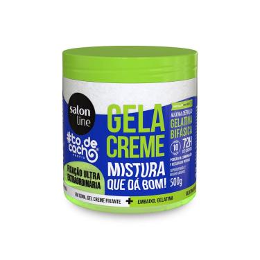 Imagem de Gelatina Bifásica Creme Fixante GelaCreme 500g, Salon Line
