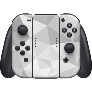 Imagem de Razer Console Skin: Switch - Controller Wrap - Premium 3M Cast Vinyl - Scratch Protection - Unique Designs & Finishes - Easy Application - Geometric Mercury