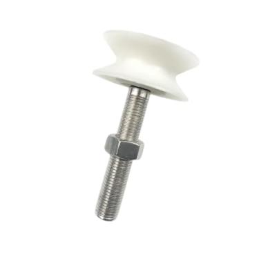 Imagem de Ｂｅｓｇａ Porta de correr para câmara fria, trilho de rolo superior, acessórios de roda de rolo, resistente, substitui peças lisas, pino fixo de aço inoxidável, Médio