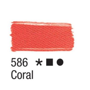 Imagem de Tinta Tecido Fosca 37ml Tons Claros Acrilex, 586 - CORAL