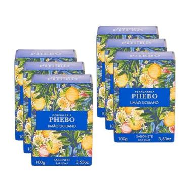 Imagem de Kit 3 Unidades Sabonete em Barra Phebo Limao Siciliano 100g