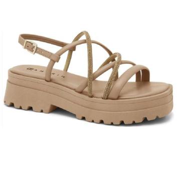 Imagem de Sandalia ramarim ref 2438203 feminino, 36, Bege