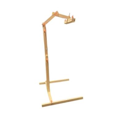 Imagem de Colaxi Suporte para bordado Suporte para bastidor de bordado Altura ajustável Fácil de usar Suporte para bastidor de bordado profissional leve e resistente