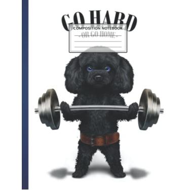 Imagem de Composition Notebook : Dog Notebooks Colorful Wide-Ruled Lined Paper Journal, for Kids, Teens, Adults For Kids kindergarten, school, boys, girl 8.5x11 inches, 110 Pages KDO-A771