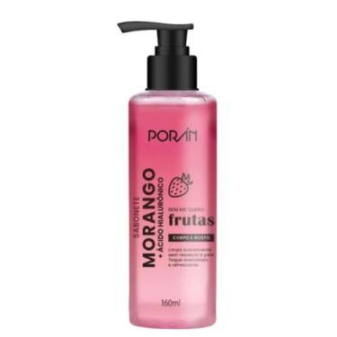 Imagem de Sabonete Morango Corpo e Rosto Bem Me Quero 160Ml - Porán