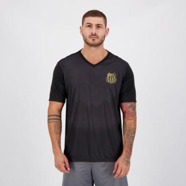 Imagem de Camisa Santos Parrot Preta - Braziline, G