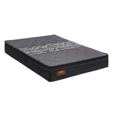 Imagem de Colchão King 193cm Molas Ensacadas Alpes Gazin, Preto