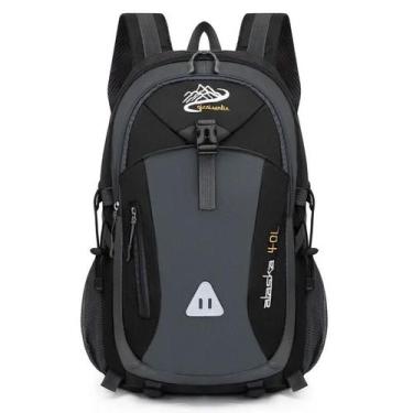 Imagem de Mochila Masculina de Nylon à Prova d'Água para Viagem, Caminhada e Aca