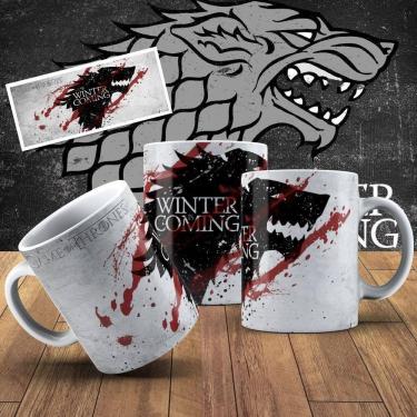Imagem de Caneca De Porcelana 325ml Game Of Thrones Decorada Game Of Thrones 5