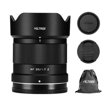Imagem de Viltrox AF 25 mm F1.7 Air para suporte Nikon Z, lente de grande abertura compatível com câmeras Nikon Z Zfc Z50 Z5 Z6 Z7 Z8 Z9 Z7 Z50II Z6II Z30 ZF