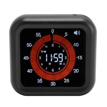 Imagem de Timer Visual para Crianças Adultos, Cronômetro de Contagem Regressiva ou Ferramenta de Gerenciamento de Tempo Com Função Mudo para o Escritório da Sala de Aula de Cozinha Em Casa