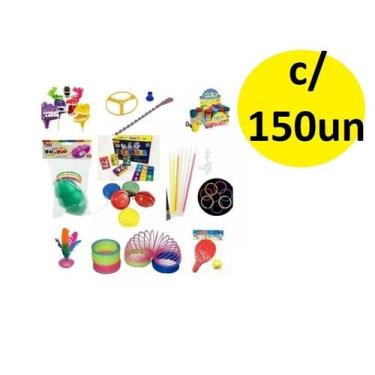 Imagem de Kit 150 Brinquedos Dia Das Crianças Cosme Damião Sortidos - Lynx