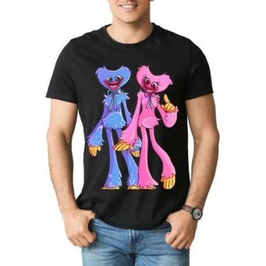 Imagem de Camiseta Camisa Game Poppy Playtime Blusa 100% Algodão Infantil e Adul