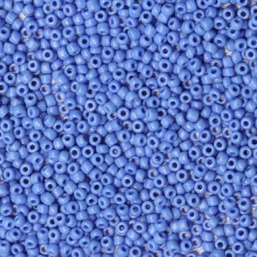 Imagem de LEECOON Contas de semente de cor azul de 3 mm, 100 gramas, cerca de 3500 peças, tamanho 8/0, pequenas contas de sementes para fazer colar, pulseira, brinco, joias