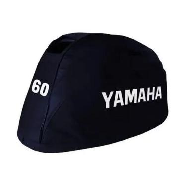 Imagem de Capa Para Capô Motor De Popa Yamaha 60 Hp 4t Moderno Redondo - SPTS