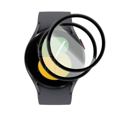 Imagem de Kit 2x Proteção de Tela 3d Com Borda Para Galaxy Watch5 40mm - TechKin
