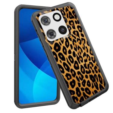 Imagem de GFEWYTJYJ Capa para Moto G Stylus 5G 2025, à prova de choque, 3 camadas, proteção de corpo inteiro, resistente, de alto impacto, capa rígida para Motorola Moto G Stylus 5G 2025, estampa de leopardo