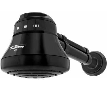 Imagem de Ducha Chuveiro Faminho Seletor 4 Temperaturas Cano de 30cm Chuveirinho