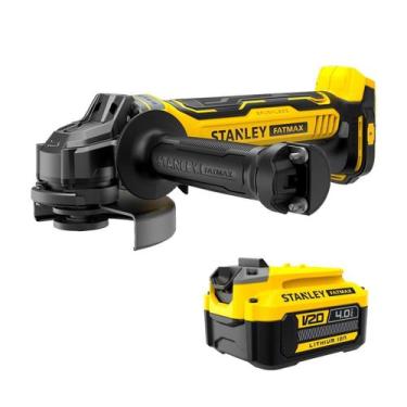 Imagem de Esmerilhadeira Angular 4.1/2 5 20V SBG700B-B2 + Bateria 4Ah Stanley Un