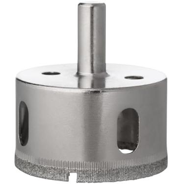 Imagem de Drilax 2 3/8 polegada diamante orifício serra broca broca cerâmica, azulejos de porcelana quartzo granito bancada chuveiro, torneira, orifício de drenagem tamanho 2-3/8